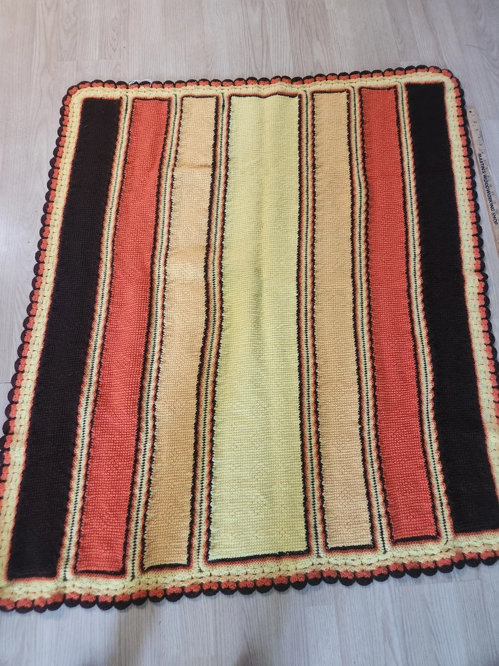 homemade bright pattern construction